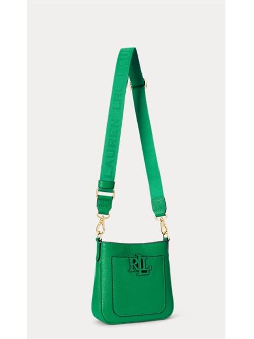 Cameryn small leather shoulder bag LAUREN RALPH LAUREN | CMRYN SM.GREEN TOPAZ